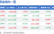 股票行情快报：浙大网新（600797）2月9日主力资金净买入742.81万元
